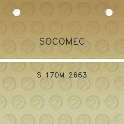 socomec-s-170m-2663