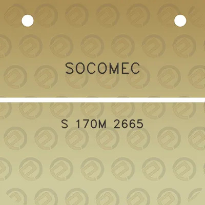 socomec-s-170m-2665