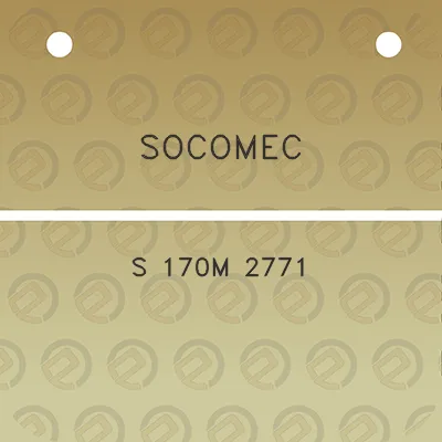 socomec-s-170m-2771