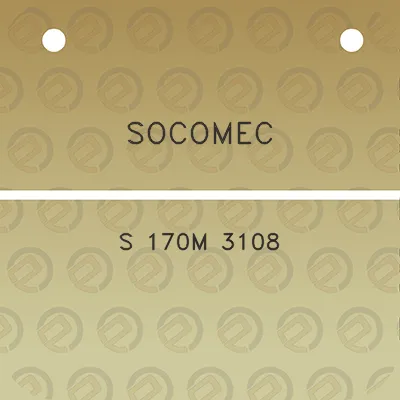 socomec-s-170m-3108