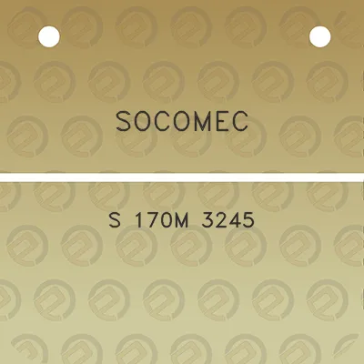 socomec-s-170m-3245