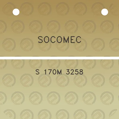 socomec-s-170m-3258