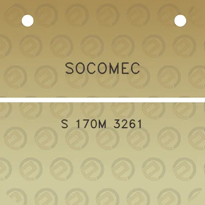 socomec-s-170m-3261