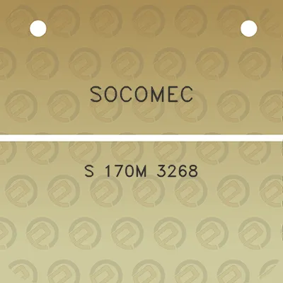 socomec-s-170m-3268