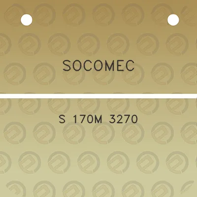 socomec-s-170m-3270