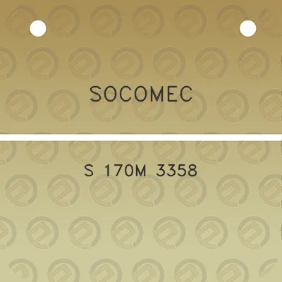 socomec-s-170m-3358