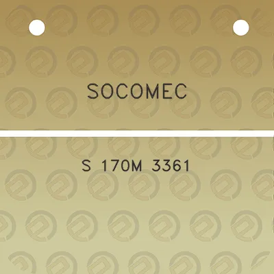 socomec-s-170m-3361