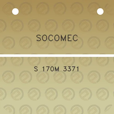 socomec-s-170m-3371