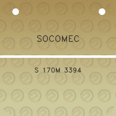 socomec-s-170m-3394