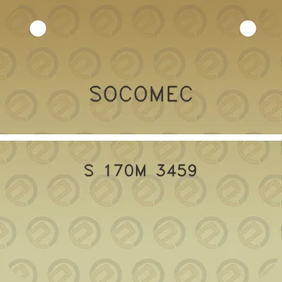 socomec-s-170m-3459