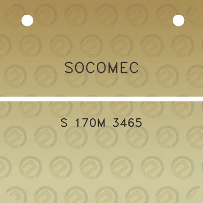 socomec-s-170m-3465