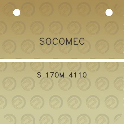 socomec-s-170m-4110