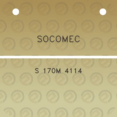 socomec-s-170m-4114