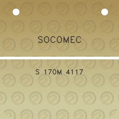 socomec-s-170m-4117