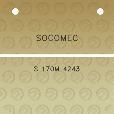 socomec-s-170m-4243