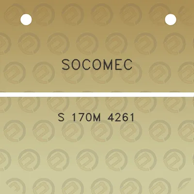 socomec-s-170m-4261