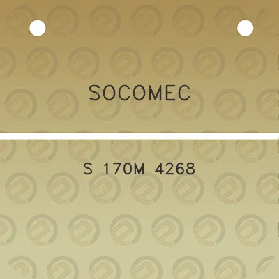 socomec-s-170m-4268