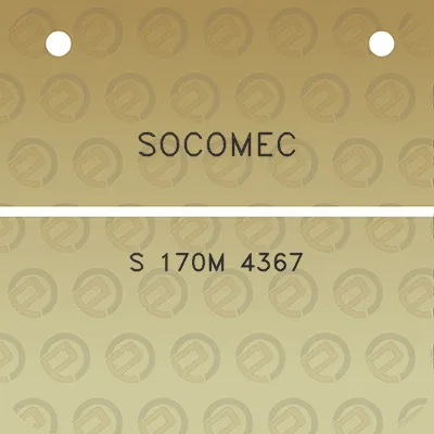 socomec-s-170m-4367