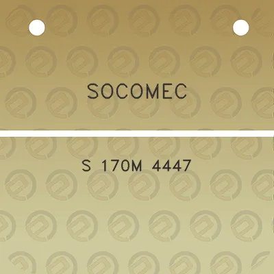 socomec-s-170m-4447