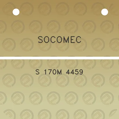 socomec-s-170m-4459