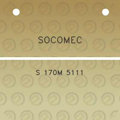 socomec-s-170m-5111