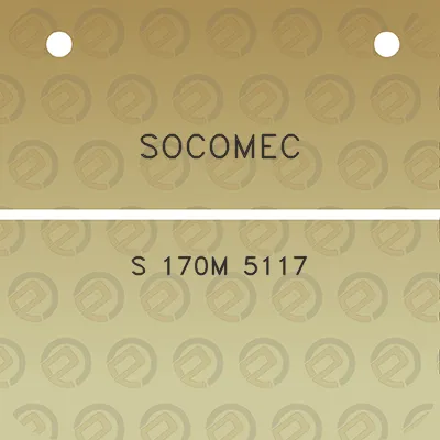 socomec-s-170m-5117