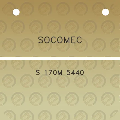 socomec-s-170m-5440