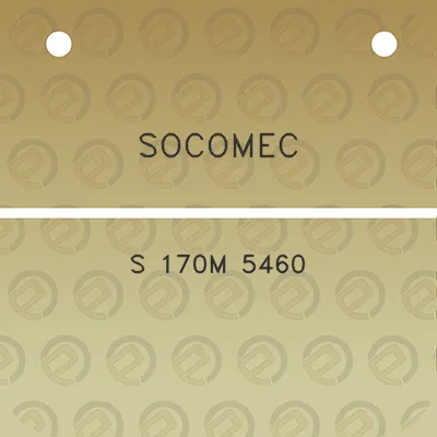 socomec-s-170m-5460