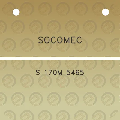 socomec-s-170m-5465