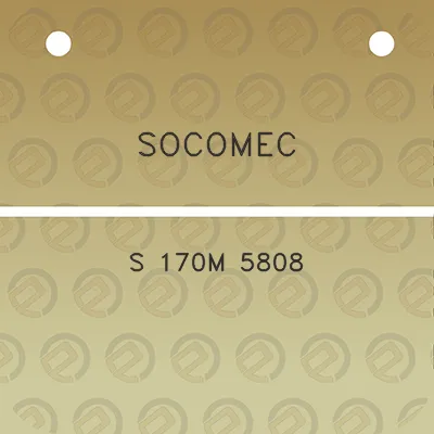 socomec-s-170m-5808