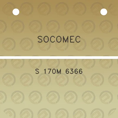 socomec-s-170m-6366