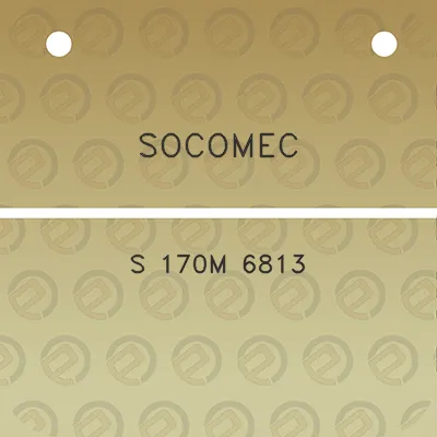 socomec-s-170m-6813