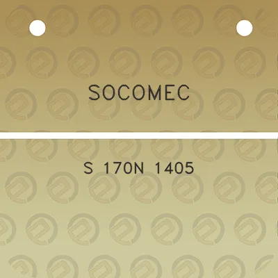 socomec-s-170n-1405