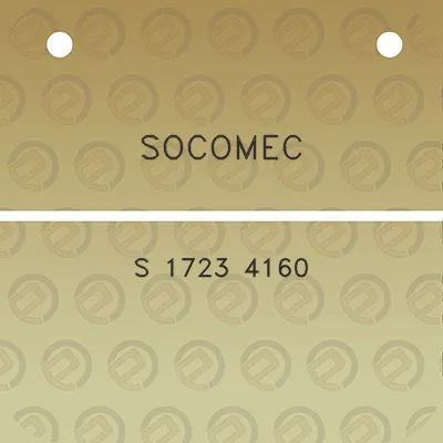 socomec-s-1723-4160