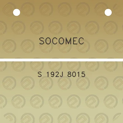 socomec-s-192j-8015