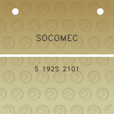 socomec-s-192s-2101