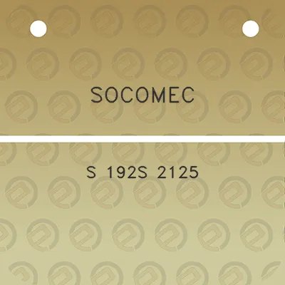 socomec-s-192s-2125