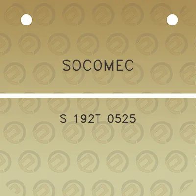 socomec-s-192t-0525