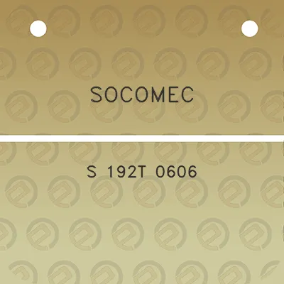 socomec-s-192t-0606