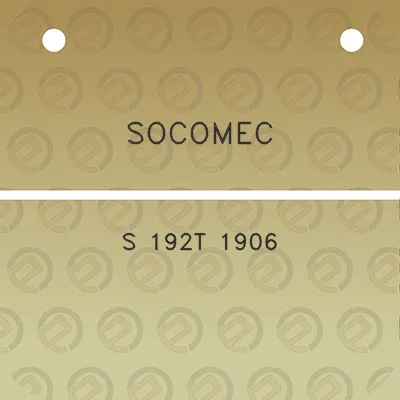 socomec-s-192t-1906