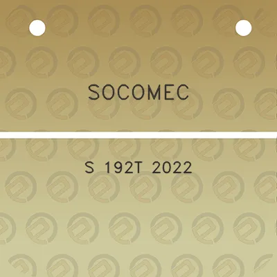 socomec-s-192t-2022