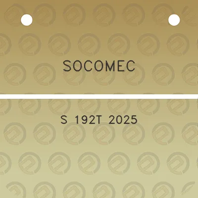 socomec-s-192t-2025