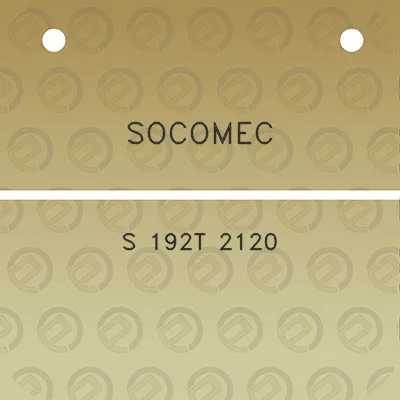 socomec-s-192t-2120