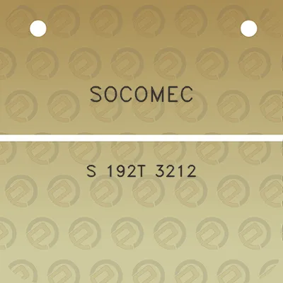 socomec-s-192t-3212