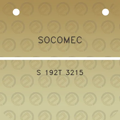 socomec-s-192t-3215