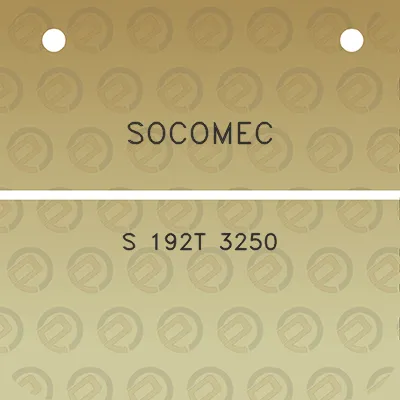 socomec-s-192t-3250