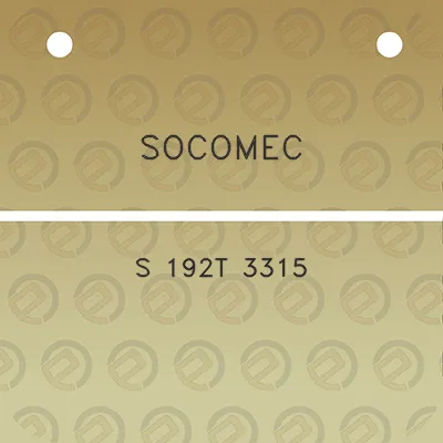 socomec-s-192t-3315