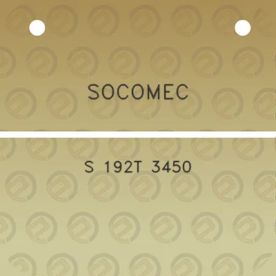 socomec-s-192t-3450