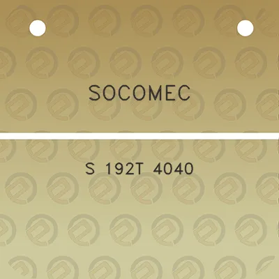 socomec-s-192t-4040