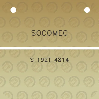 socomec-s-192t-4814